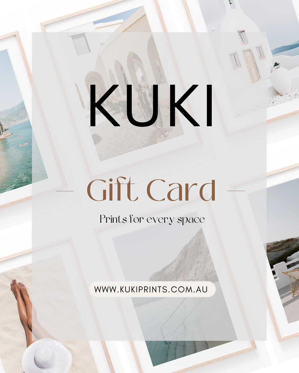 KUKI PRINTS Gift Card