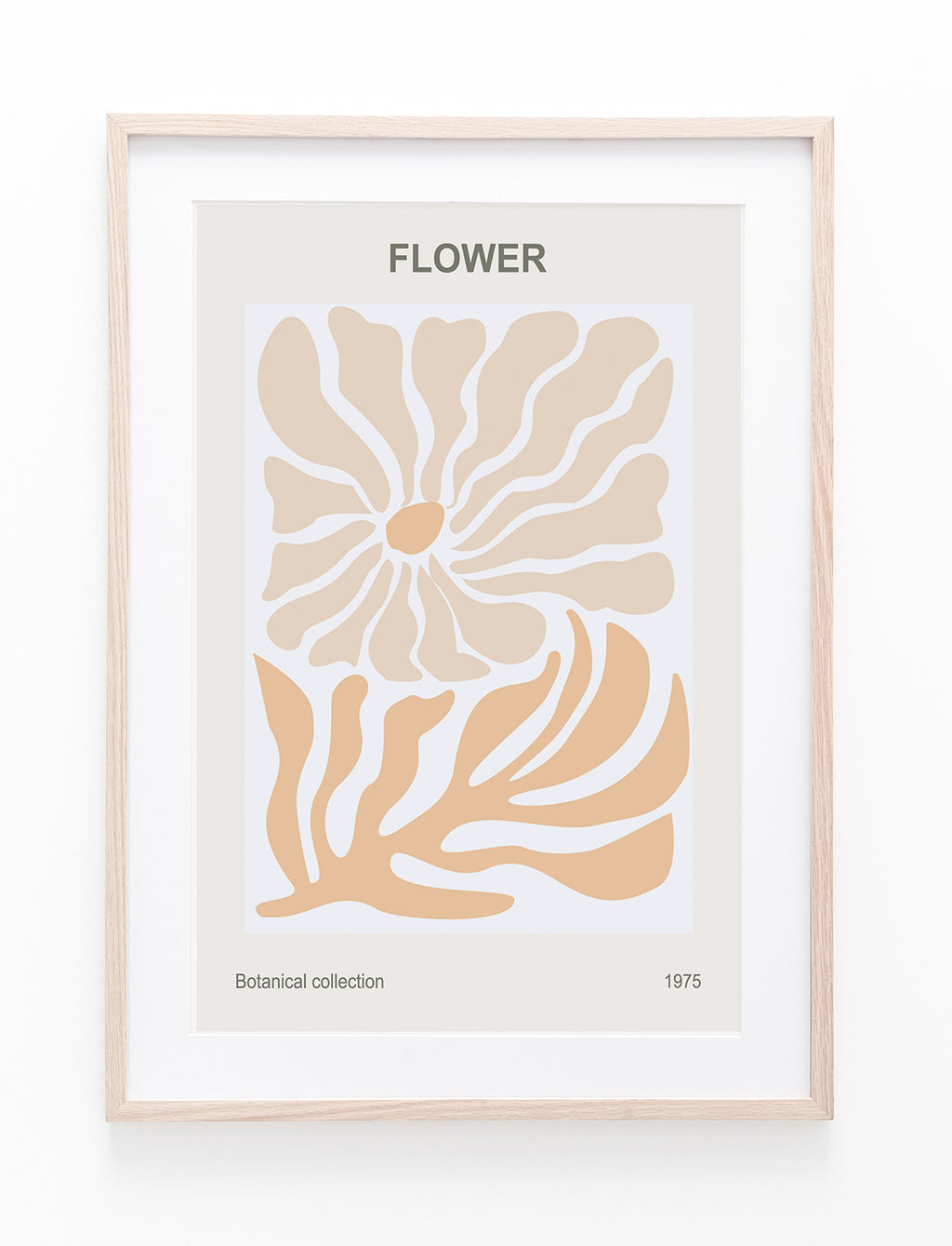 Peach Flower Poster