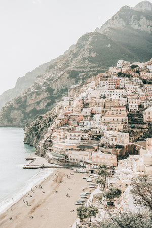 Positano Cliffs Amalfi Coast