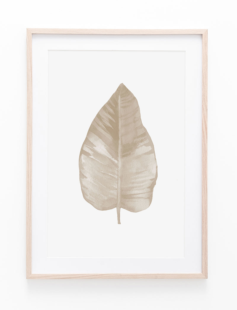 Beige Leaf