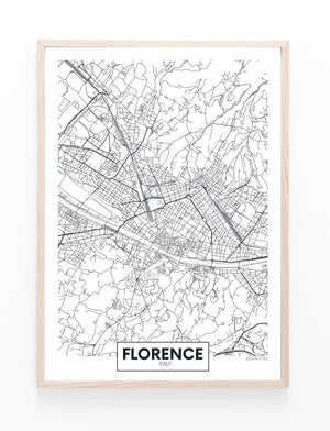 Map of Florence