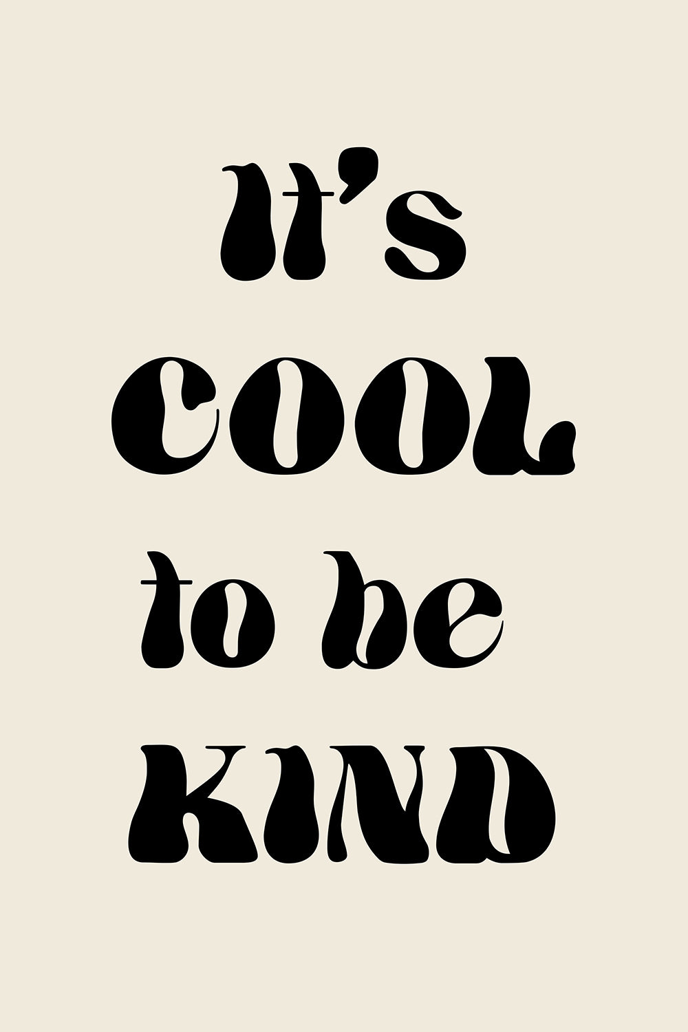 It's Cool To Be Kind III
