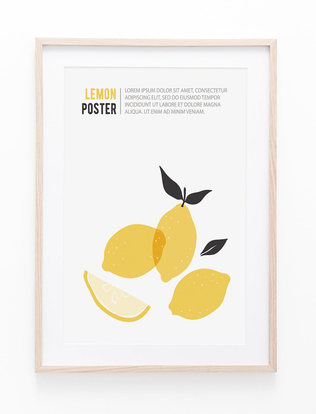 Lemon Poster