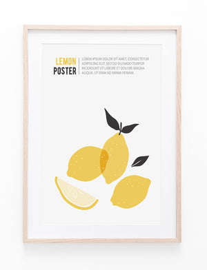 Lemon Poster