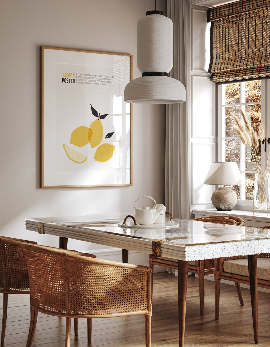 Lemon Poster – KUKI PRINTS