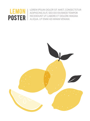 Lemon Poster