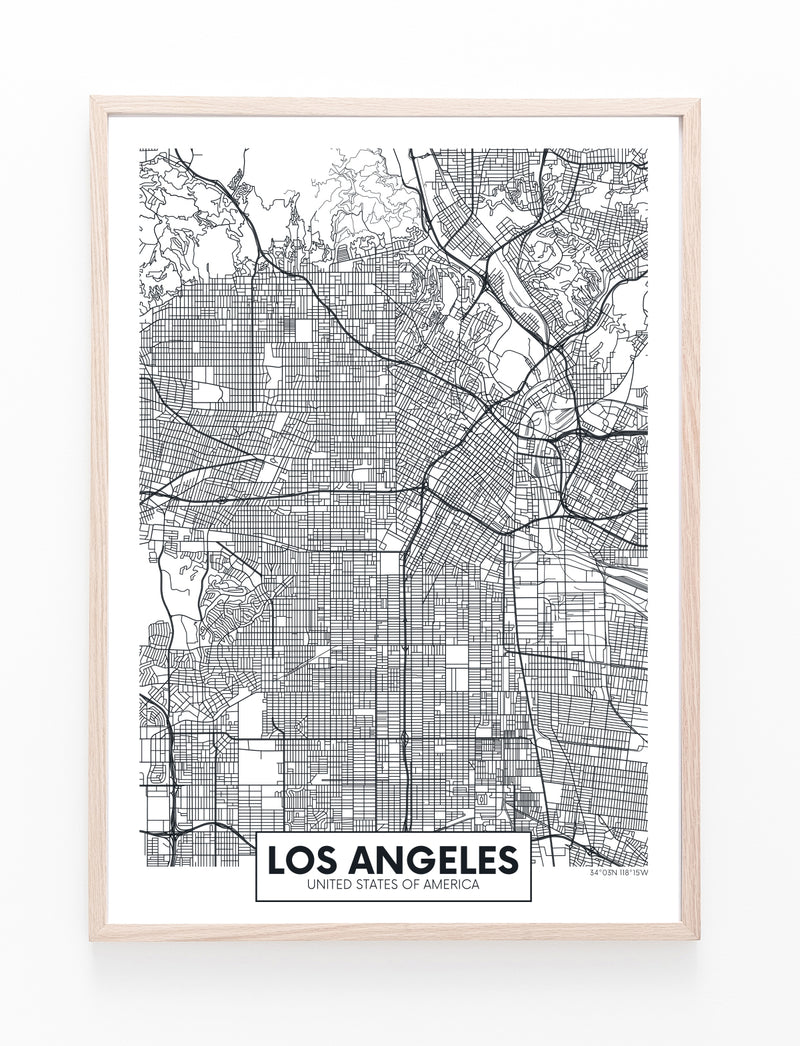 Map of Los Angeles