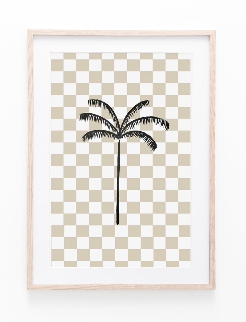 Neutral Checkers & Moroccan Palm