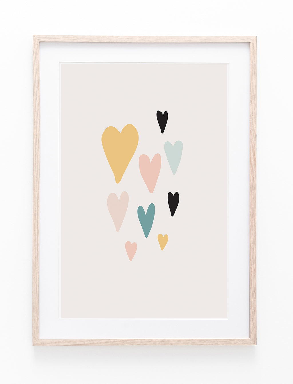 Pastel Hearts