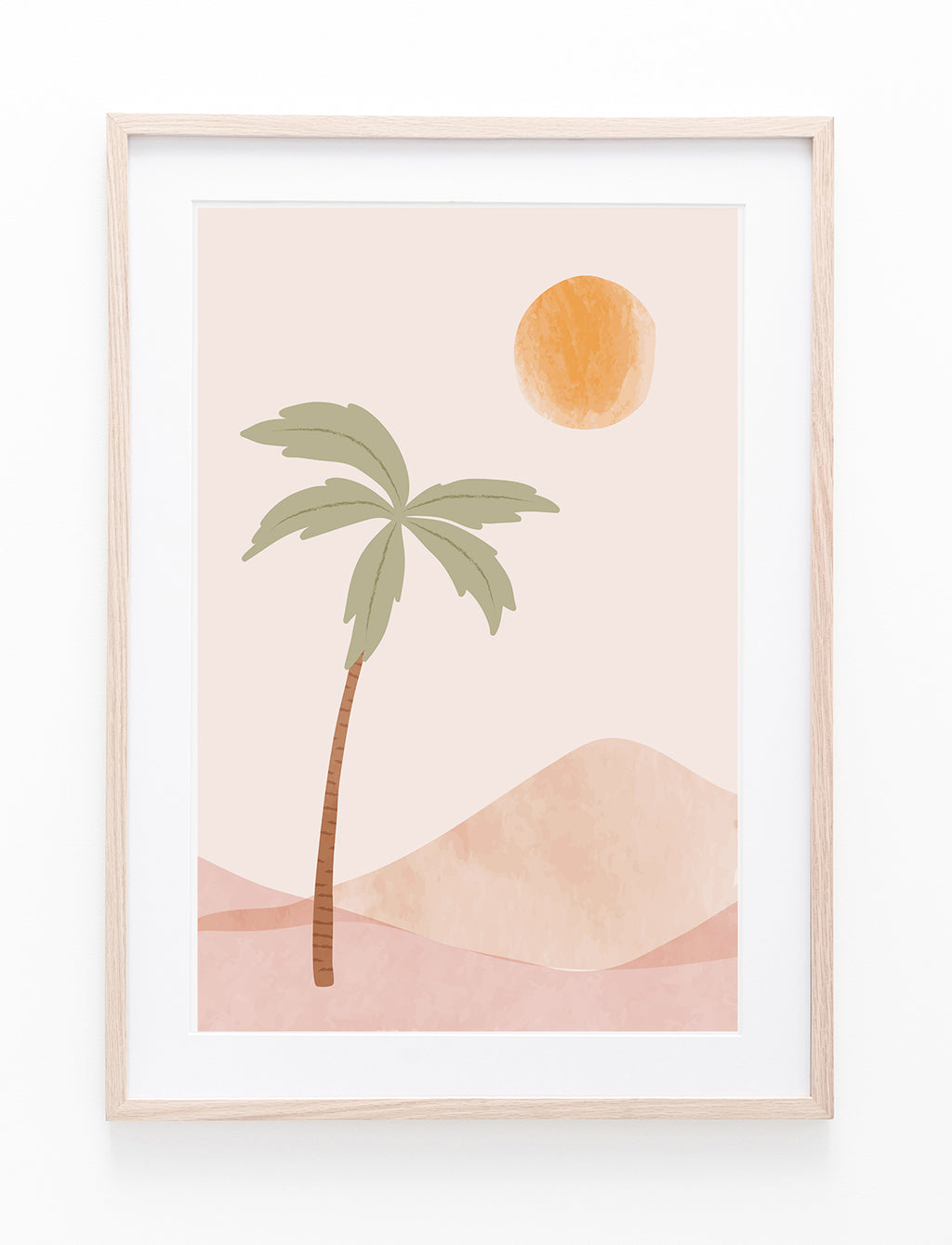 Sunset Palms III