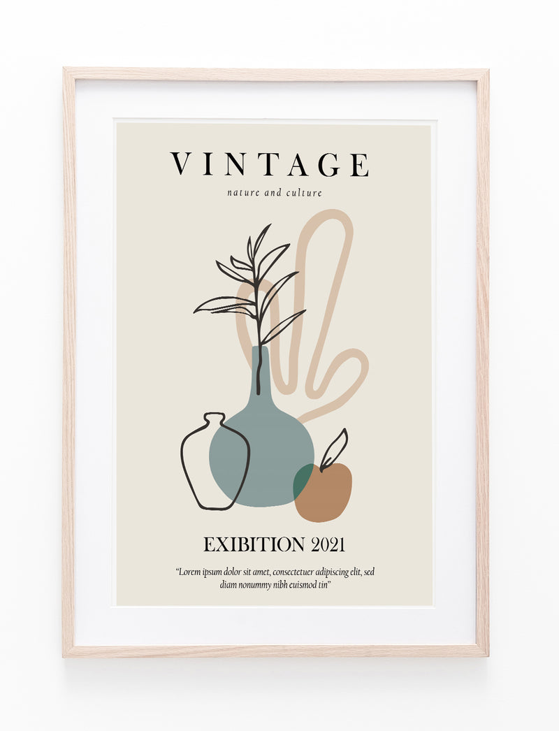 Vintage Poster Print