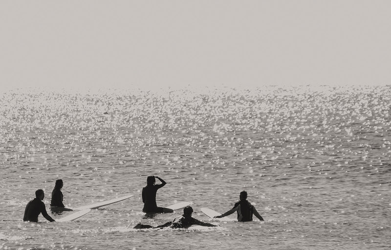 Silhouette Surfers