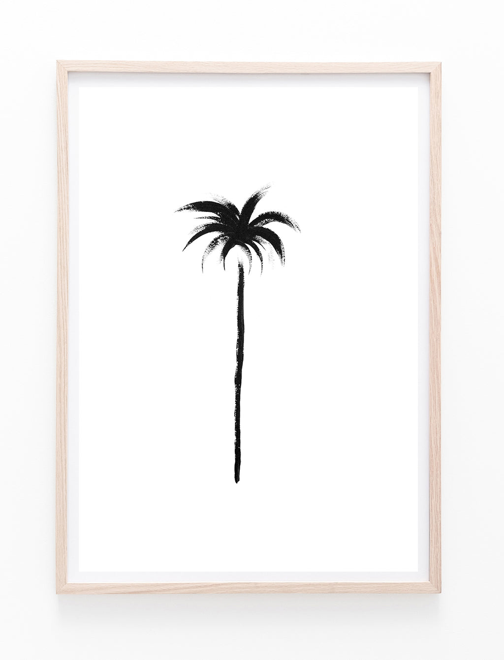 Black Silhouette Palm