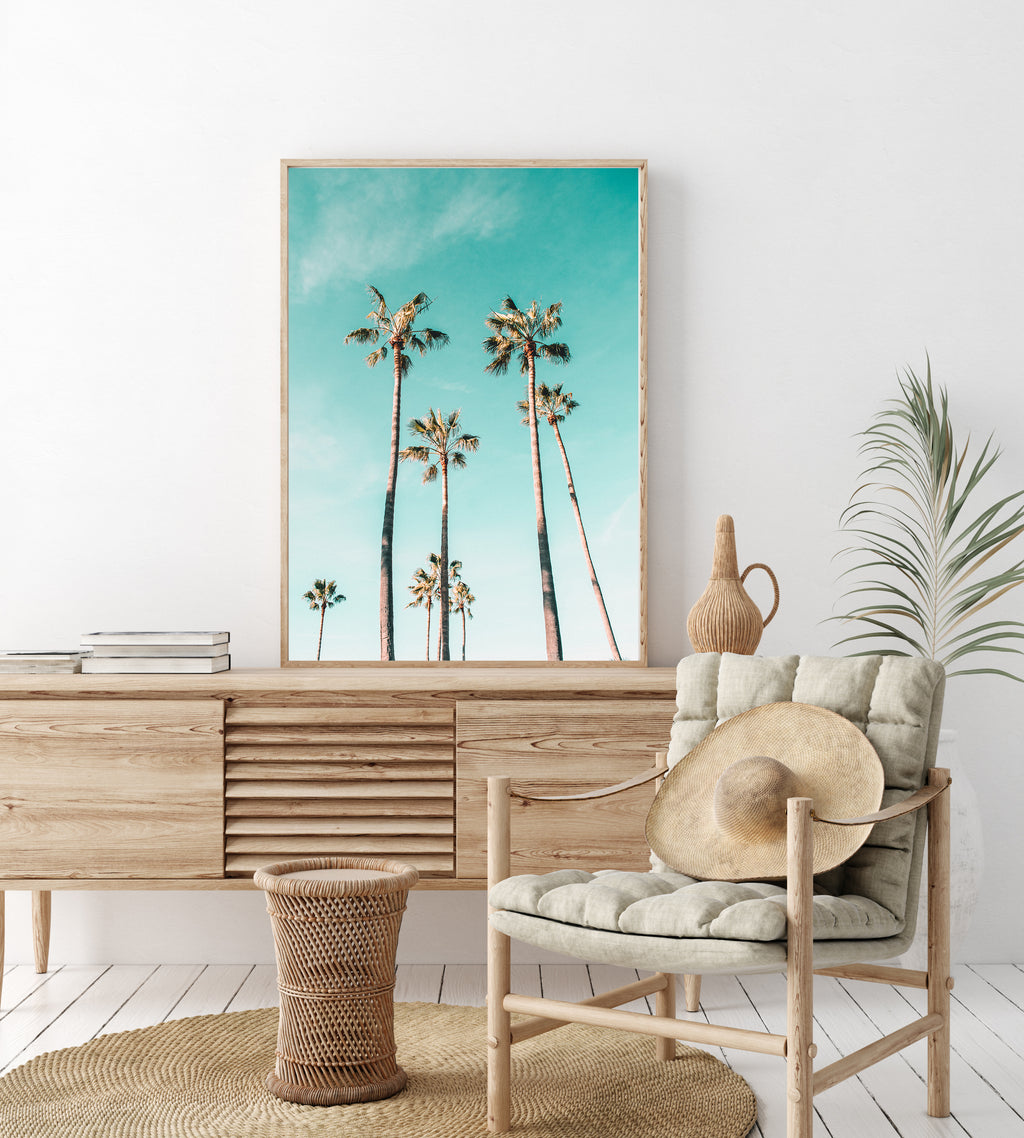 Turquoise Palms II