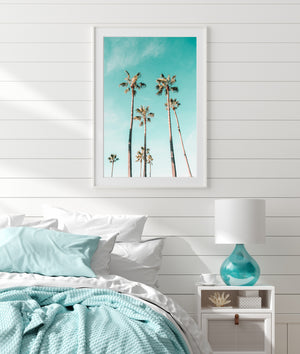 Turquoise Palms II